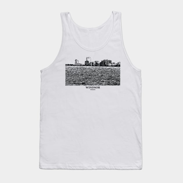 Windsor - Ontario Tank Top by Lakeric
